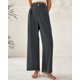 thumbnail image 5 of Pantalones de vestir de pierna ancha BTFBM 2025 de cintura alta para mujer, 5 of 7