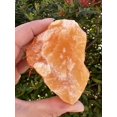 thumbnail image 4 of Extra Large Orange Calcite Rough Natural Stones, Raw Calcite Orange Crystals (0.5-1 Pounds), 4 of 8