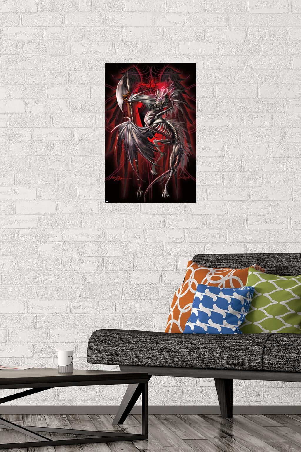 Ruth Thompson - Dragonblade Lichblade Wall Poster, 14.725" x 22.375"