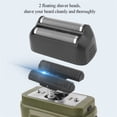 thumbnail image 3 of CkeyiN Rasoir pour Hommes, Professionnel Puissant Rechargeable, Étanche Rasoir Électrique, 3 of 10