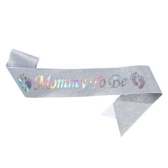 Mommys To Be Satins Sash Baby Shower Sash for Baby Shower,Gender Reveal,Baby Sprinkle,Welcome Baby Decorations 3Colors