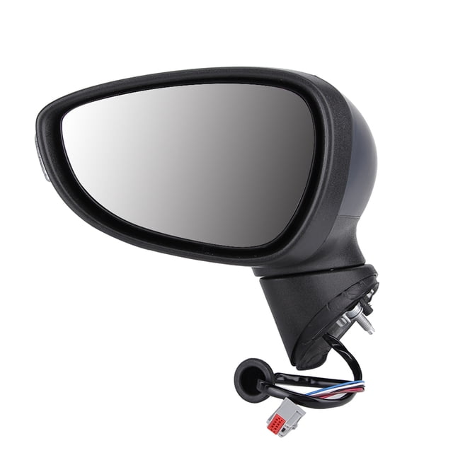 Espejo retrovisor eléctrico del lado izquierdo del pasajero con luz de giro apto para Ford Fiesta Mk7 08-12 011GCS3795 Jadeshay A