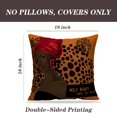 thumbnail image 2 of LALILO Throw Pillow Covers Beautiful Traditional African American Woman Cushion Cover 18" x 18", 2 Pack, 2 of 6