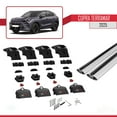 thumbnail image 5 of Compatible with Cupra Terramar 2025 ACE-2 Car Roof Rack Cross Bar Grey Aluminium 2 Bars, 5 of 9