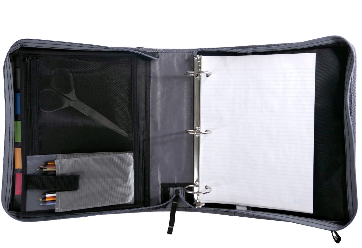 Five Star® 2" Hybrid Zipper Binder, 2" Zipper Binder