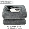 thumbnail image 4 of Portable Heated Car Blanket with 9 Heat Levels & Auto-Off Timer, Long Plush Fast-Heating Throw for Car Truck SUV RV or Camping, Two Size Options, 4 of 7
