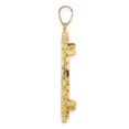 thumbnail image 2 of Wideband Distinguished Coin Jewelry 14k Polished Rope 27.0mm Prong Coin Bezel Pendant, 2 of 4