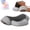 Gray, variant on Zahazoho 3-in-1 Memory Foam Neck Pillow with Heat Therapy, Ergonomic Cervical Hump Corrector for Neck Pain Relief, Gray