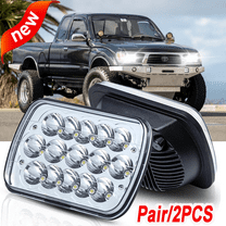 2x 5x7" 7x6 LED Headlights Hi/Lo Beam For Toyota 4Runner 84-1991 Tacoma Pickup