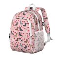 thumbnail image 2 of Pink Cute Dachshund Dog and Love Heart Backpack for School,Cute School Bag,Schoolbag with Adjustable Shoulder Straps & Padded Back,15"x11.42"x5.5", 2 of 6