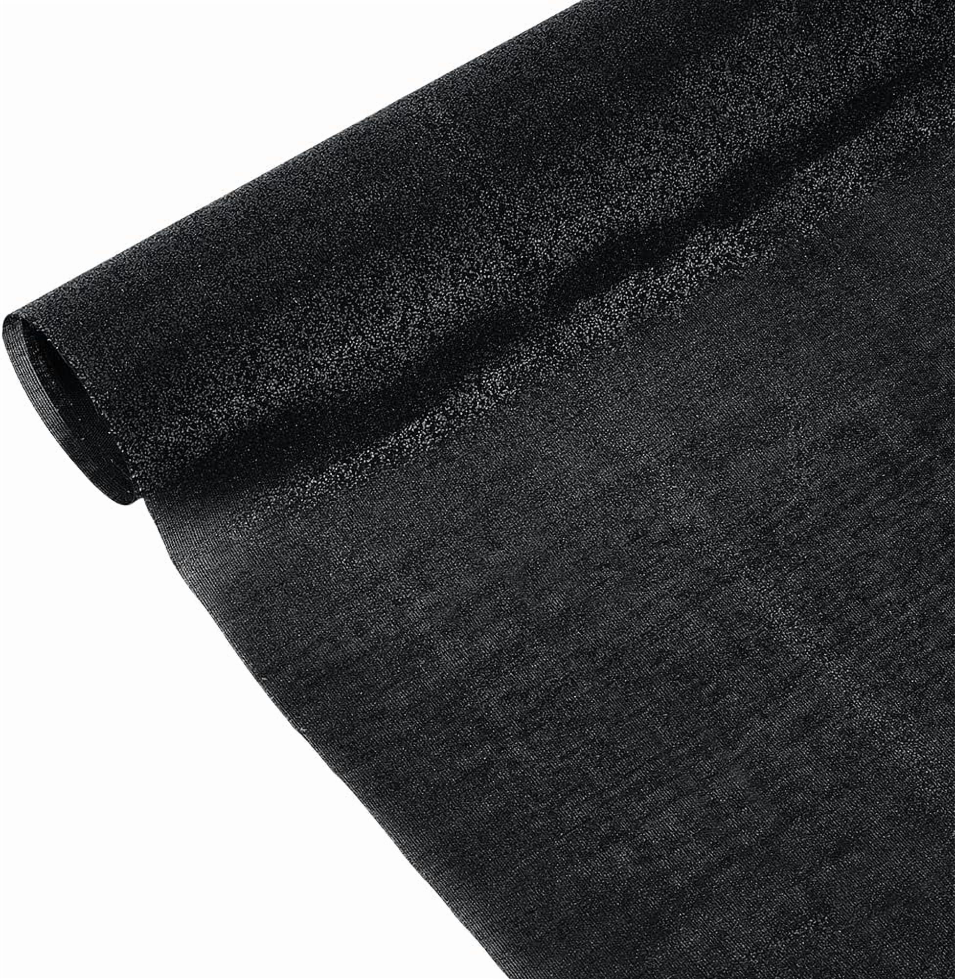 Dust Cover Fabric Black Non Woven Fabric Inch Black Cotton Interfacing  Fabric Woven Cotton Iron-On