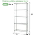 thumbnail image 2 of Wire Shelving Unit, 2 of 6