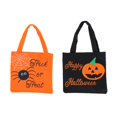 thumbnail image 4 of Halloween Party Decorations Pumpkin Candy Tote Bag For Trick Or Storage With Handle Design Non Woven Fabric, 4 of 8