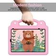 thumbnail image 5 of Kids Case for Walmart Onn 10.1" Tablet (Gen 4) 2024, Children Friendly DIY Cartoon EVA Foam Protective Handle Stand Cover for Onn 10.1 inch 4th Generation Tablet (Model: 100135925) ,Pink, 5 of 8