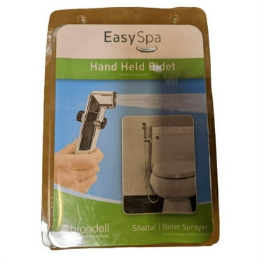 Brondell Silver Toilet-Mounted Handheld Bidet Sprayer LES-30