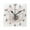 Black, variant on Hand Drawn Camera Wall Clock Square Clock Decoration Creative Clock Dual Use Black Pointer 7.78in