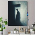 thumbnail image 4 of Mysterious Silhouette Doorway Canvas Print, Decor for Living Room, Bedroom, Office, Study, Hotel Lobby, Hallway, 4 of 8