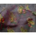 thumbnail image 4 of oneOone Silk Tabby Fabric Leaves|Swirl & Floral Block Decor Fabric Printed BTY 42 Inch Wide, 4 of 4