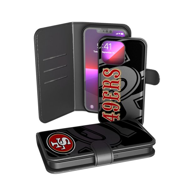 Funda para iPhone con billetera Keyscaper de cuero PU