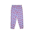 thumbnail image 3 of Sleep On It Toddler Girls 2-Piece Super Soft Jersey Snug-Fit Pajama Set with Matching Socks - Ladybug Dreams, Blue & Pink, Size 4T, 3 of 3