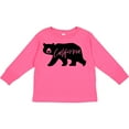 thumbnail image 3 of Inktastic California Black Bear Silhouette Boys or Girls Long Sleeve Toddler T-Shirt, 3 of 5