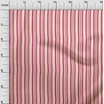 thumbnail image 2 of oneOone Cotton Poplin Fabric Stripe Block Printed Craft Fabric BTY 42 Inch Wide, 2 of 4