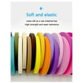 thumbnail image 3 of Bande Élastique Plate Tricotée 2cm de Large 5m Longueur Colorée pour Couture DIY Ceintures Jupes, 3 of 7