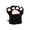 Black, variant on Women's Winter Cat Fingerless Mittens for Performance Events,Sizes One Size