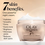 Olay Total Effects Night Firming Cream Face Moisturizer, 1.7 oz