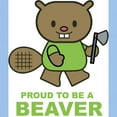 thumbnail image 3 of CafePress - Proud To Be A Beaver Ash Grey T Shirt - Men's Classic Graphic T-Shirt, 3 of 4