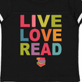 thumbnail image 4 of Inktastic Live Love Read Girls Toddler T-Shirt, 4 of 5