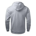 thumbnail image 4 of Hoodies for Men Quarter Zip Up Hoodie Heavyweight Loose Fit Pullover Hooded Sweatshirt for Men with Pocket, 4 of 5