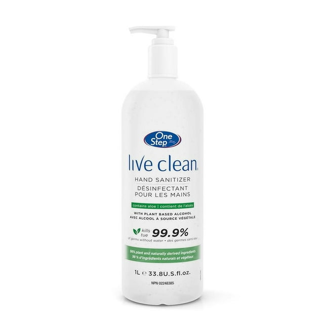 Live Clean One Step Hand Sanitizer