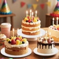 thumbnail image 2 of Cake Drum Ciyufavo, base redonda de cartón blanco de 14 pulgadas, paquete de 12, 2 of 7