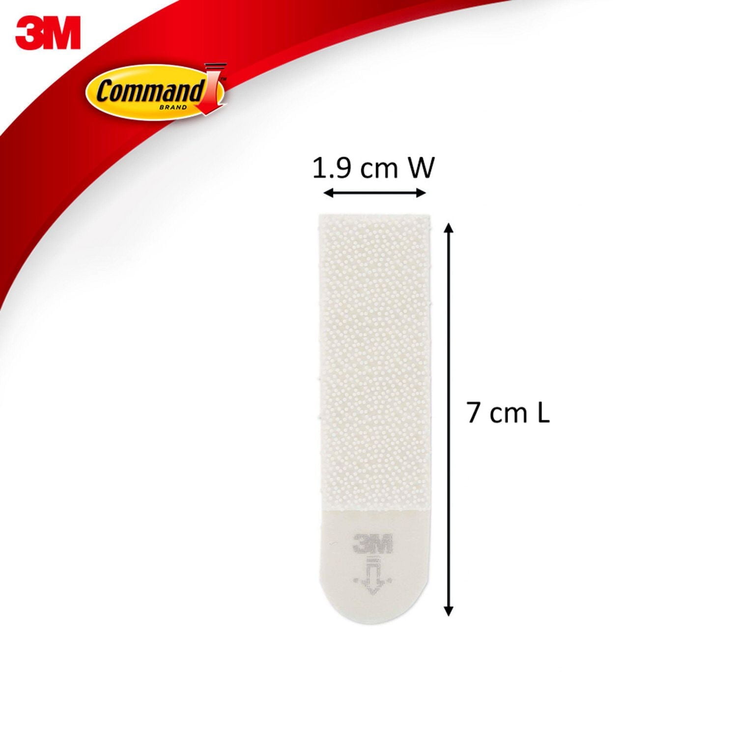 Bandes pour tableaux Command(MC) 17201C, Blanc, Moyen fr-CA<br>Bandes Command(MC) 17201C