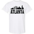 thumbnail image 3 of Inktastic Atlanta Skyline Grunge T-Shirt, 3 of 5