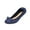 Blue, variant on TOWED22 Flats For Women,Women's Pointed Toe Ballet Flats Slip On Dress Shoes with Comfort Heel Protection,Black