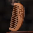 thumbnail image 3 of Shisuyan Wood Comb Fine Tooth Comb Chinese Style Comb Detangling Comb Styling Comb for Women, 3 of 9