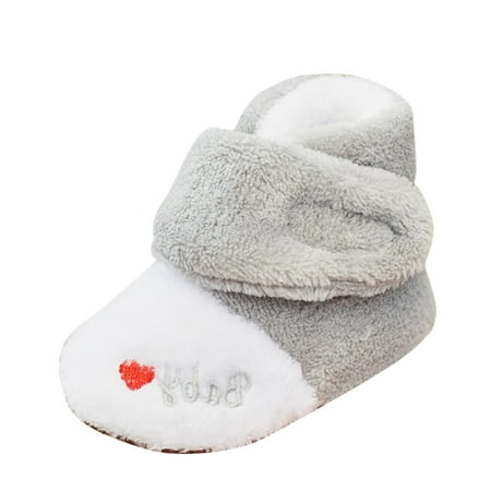 

WZHKSN Baby Infant Girls Boys Grey Sports Shoes 13