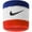 Red/White/Blue, variant on Nike Swoosh Wristband 2 Pack Red One Size