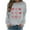 Gray1, variant on talentlend Womens Valentine's Day Sweatshirt Crewneck Pullover Shirts Graphic Heart Long Sleeve Sweatshirts Tops