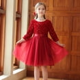thumbnail image 2 of Vividxx Dress For Girls Elegant Pageant Performance Recital Party Gown With Sequins 9-10 Years, 2 of 9