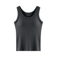 thumbnail image 3 of Versatile Ribbed Camisole with Built-In Bra Support for Everyday Comfort and Seamless Layering for Casual and Wear, 3 of 4