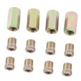 thumbnail image 1 of Accesorios De Línea De Freno, Universales De 7/16 Pulg.-24 Hilos Latón 12 Piezas Unión De Línea De Freno Liviana Para Tubo De Freno De 1/4 Pulgada, 1 of 7