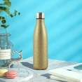 thumbnail image 1 of Tuvgenk Bouteille d'Eau Isolée en Acier Inoxydable 17 Oz Bouteille d'Eau de Sport Flasque Réutilisable Or Portable pour Plein Air Randonnée Voyage, 1 of 6