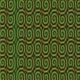 thumbnail image 1 of Ahgly Company Indoor Square Patterned Dark Forest Green Abstract Area Rugs, 4' Square, 1 of 6