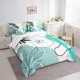 thumbnail image 3 of Homewish Vintage Aesthetic Flowers 7-Piece Bedding Comforter Set for Female Men Teens,Minimalist Tree Leaves King Bedding Sets,Abstract Geometric Ultra Soft Bed Sheets,Breathable Home Decor, 3 of 8