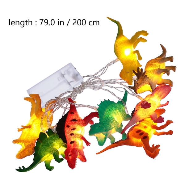 Luz De Cadena 10LED Dinosaur String Light Party Gifts Holiday Lighting Strings Juguetes para niños (2M) Ndcxsfigh Para estrenar