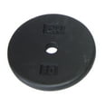 thumbnail image 1 of CAP Barbell 1-Inch Cast Iron Weight Plate, Black, Single, 10 lb, 1 of 4