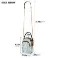 thumbnail image 2 of FORMRS Crossbody Bag for Women Quilted Travel Shoulder Cell Phone Purse with Chain Strap Handbag, Floral Easter, 2 of 7